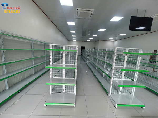dự án lắp đặt kệ siêu thị tại Hòa Bình 